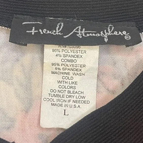 Bright and Bold French Atmosphere Full-Zip Jacket Size Large - Picture 10 of 10